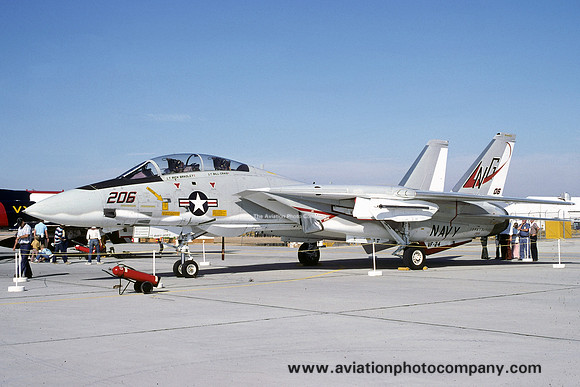 US Navy VF-24 Grumman F-14A Tomcat 159873/NG-206 (1976)