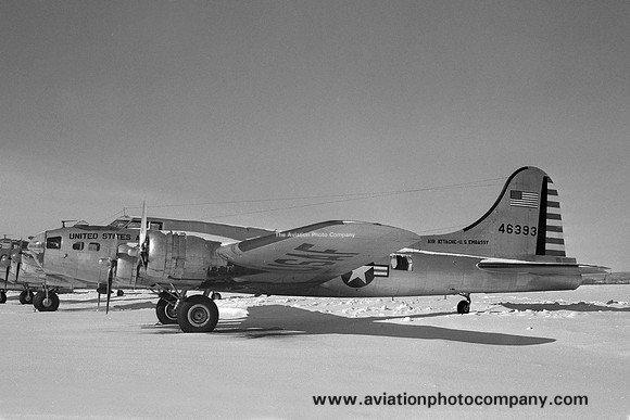 USAF Ottawa Embassy Air Attache Boeing CB-17G Flying Fortress 44-6393 (1949)
