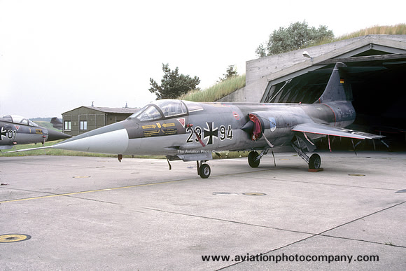 German Air Force JBG34 Lockheed F-104G Starfighter 23+94 (1987)