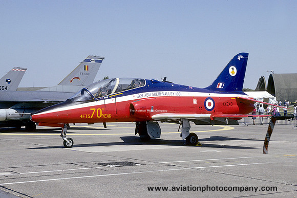 RAF 4 FTS Hawker Siddeley Hawk T.1 XX249 (1992)