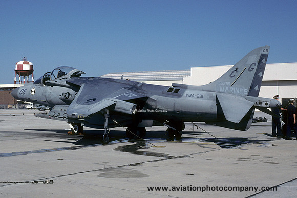 US Marines VMA-231 HS AV-8B Harrier 165389/CG-08 (2001)