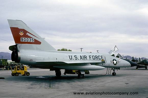 USAF 87 FIS Convair F-106A 59-0035 (1980)