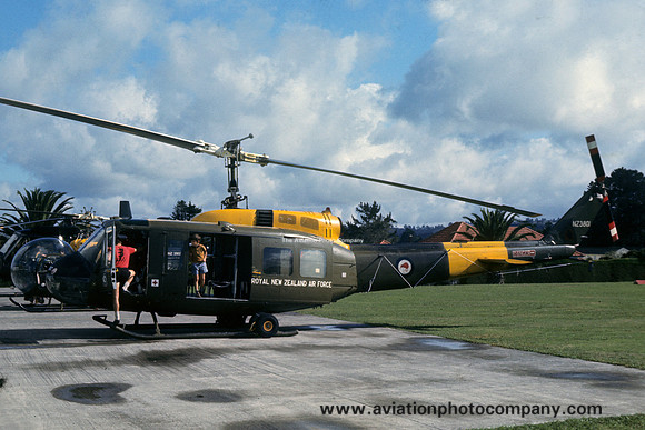 Royal New Zealand Air Force 3 Squadron Bell UH-1D NZ3801 (1977)