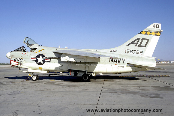 US Navy VA-174 LTV A-7E 156762/AD-24 (1972)