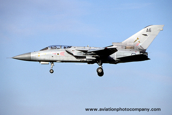 RAF 229 OCU 65 Squadron Panavia Tornado F.3 ZE839/A6 (1992)