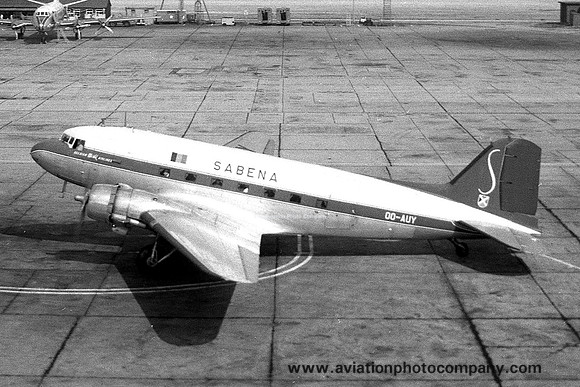 Sabena Douglas C-47 Dakota OO-AUY (1961)