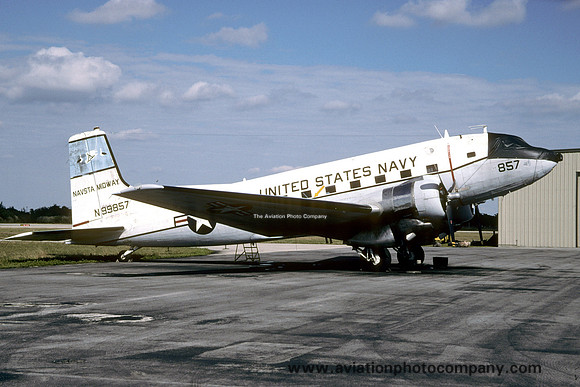 Ex US Navy NAVSTA Midway Douglas C-117D N99857 (2000)