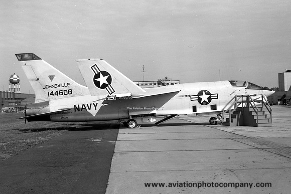 US Navy Johnsville Chance RF-8A Crusader 144608