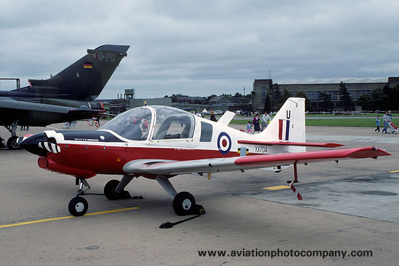 RAF East Midlands SAL Bulldog T.1 XX704/U (1988)