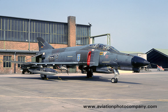 West German Air Force McDonnell F-4F Phantom 38+75 (1979)