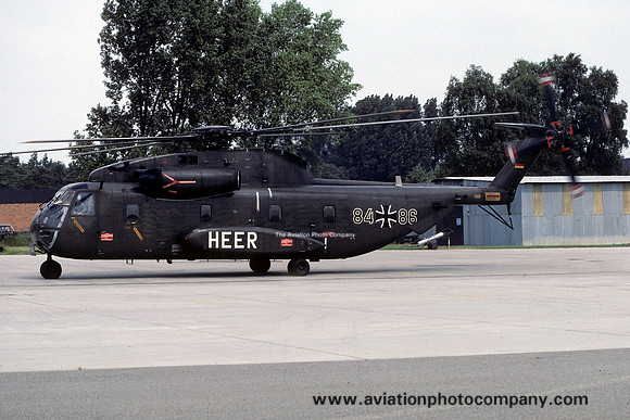 West German Army MHFTR15 Sikorsky CH-53G 84+86 (1981)