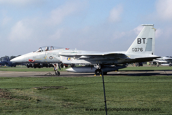 USAF 36 TFW McDonnell Douglas F-15A Eagle 75-0076/BT (1977)