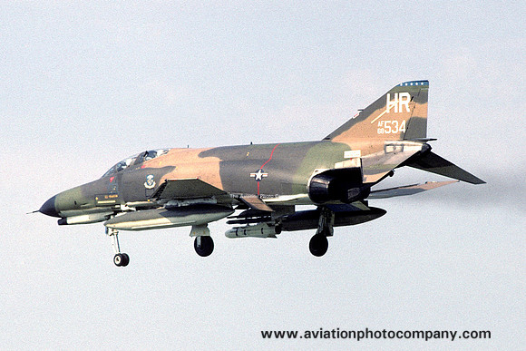 USAF 50 TFW 10 TFS McDonnell F-4E Phantom 68-0534/HR (1978)