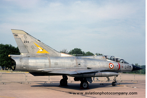 French Air Force EC2/2 Dassault Mirage 3B 206/2-FM (1976)