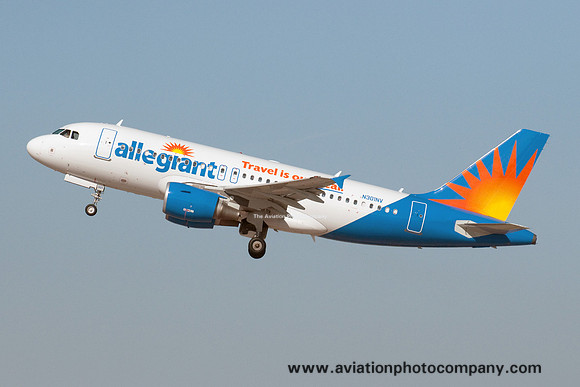 Allegiant Airbus A319-100 N301NV at Phoenix Mesa Gateway (2013)