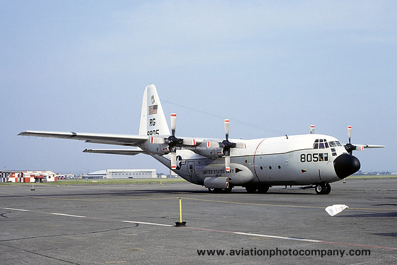 USN VRC-50 Lockheed C-130F Hercules 149805/RG (1979)