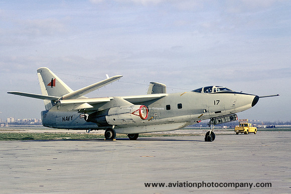 US Navy VQ-2 Douglas EA-3B "17" (1974)