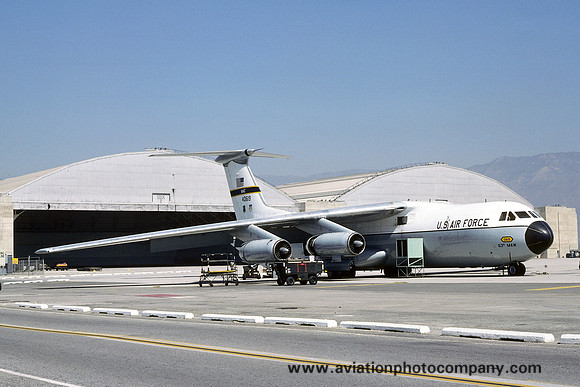 USAF 63 MAW Lockheed C-141A Starlifter 64-0619 (1978)