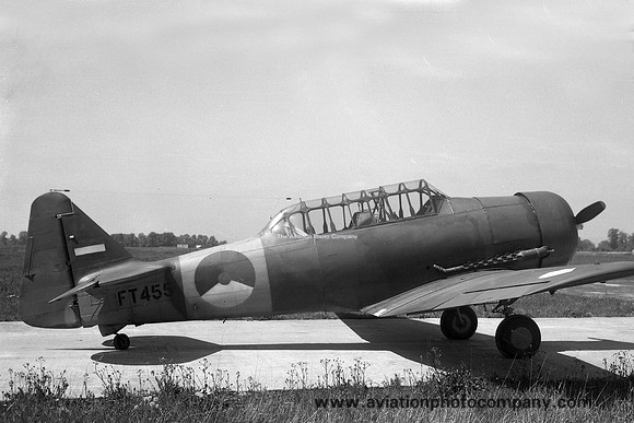 Dutch Air Force North American T-6G FT455 (1948)