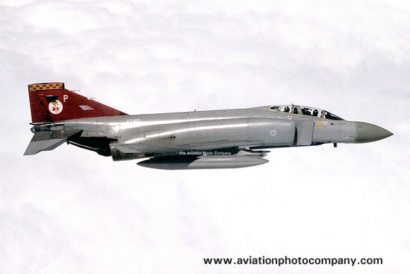 RAF 92 Squadron McDonnell F-4M Phantom FGR.2 XV412/P (1991)