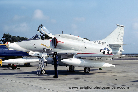 USMC NATC Douglas A-4M Skyhawk 159470 (1975)