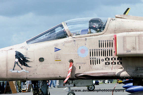 RAF SEPECAT Jaguar GR.1 XX356 "Mary Rose" Gulf War mission markings (1991)