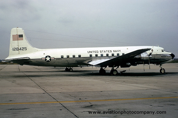 US Navy Washington Douglas C-118B 128425 (1973)