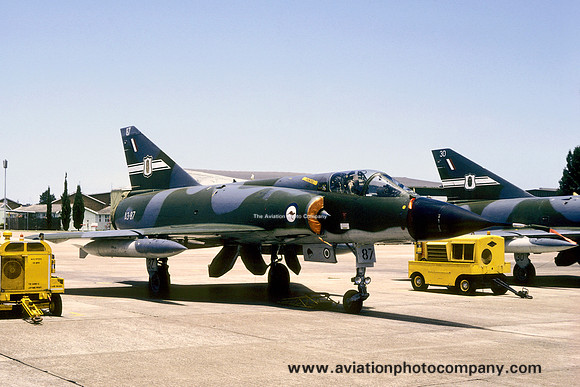 RAAF 77 Squadron Dassault Mirage 3OF A3-87 (1981)