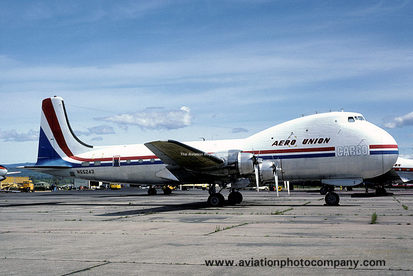 Aero Union Cargo Douglas C-54 Carvair N55243 (1981)