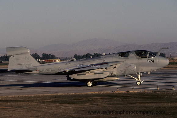 USMC VAQ-129 Grumman EA-6B Prowler 160706/NJ-574 (2000)