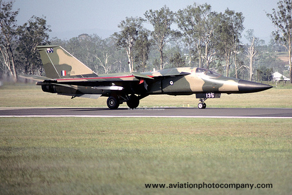 RAAF 6 Squadron GD F-111C A8-135 (1980)