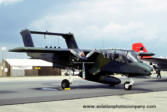 USAF 601 TCW North American OV-10A Bronco 68-3805 at RAF Greenham Common (1980)