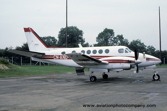 Moroccan Air Force Beech King Air 100 CN-AND (1987)