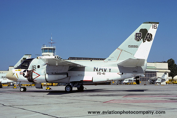 US NAvy VS-41 Lockheed S-3A Viking 158861/RA-16 (1975)