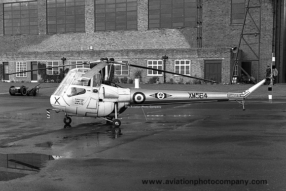 RAF CFS Saro Skeeter AOP.12 XM564/X at RAF Little Rissington