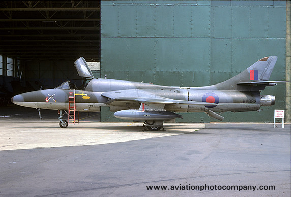 RAF 237 OCU Hawker Hunter T.7 WV322 (1981)