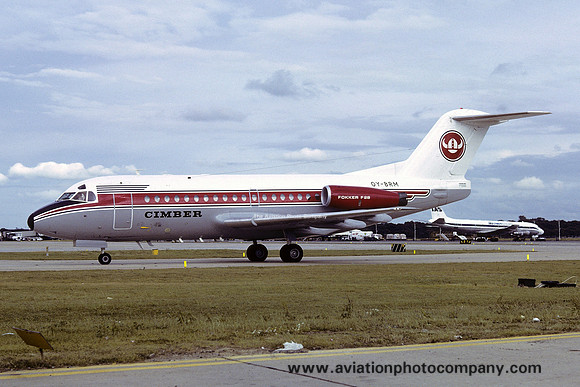 Cimber Air Fokker F-28-3000 Fellowship OY-BRM (1979)