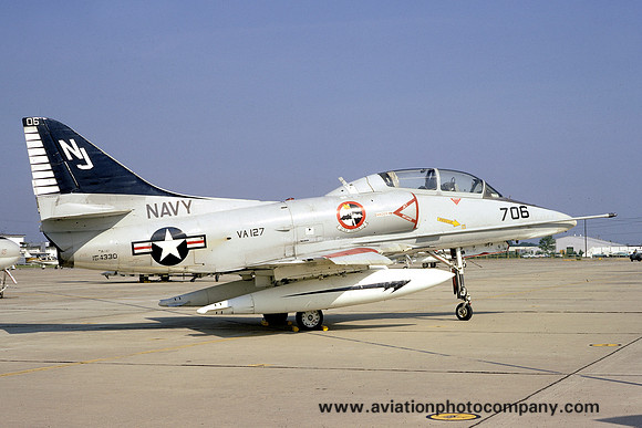 US Navy VA-127 Douglas TA-4F Skyhawk 154330/NJ-706 (1972)