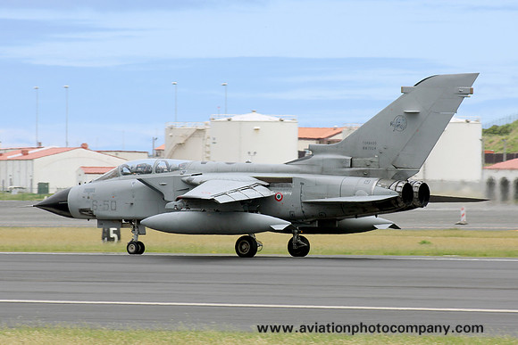 Italian Air Force 6 Stormo Panavia Tornado IDS MM7024/6-50 at Lajes (2013)