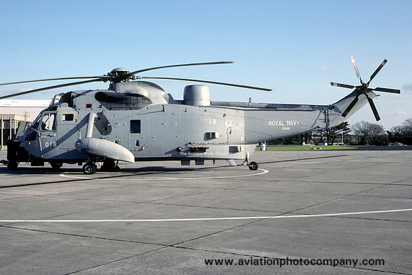 Royal Navy 820 Squadron Westland Sea King HAS.6 ZG819/018 (1990)