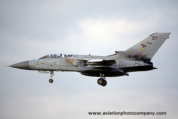 RAF 29 Squadron Panavia Tornado F.3 ZE160/BY (1992)