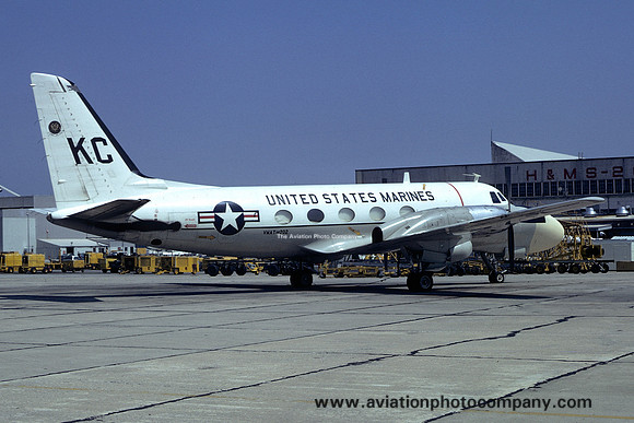 USMC VMAT(AW)-202 Gulfstream TC-4C Academe "KC" (1975)