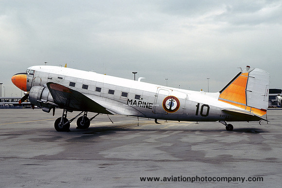 French Navy Douglas C-47D Dakota 10 (1980)