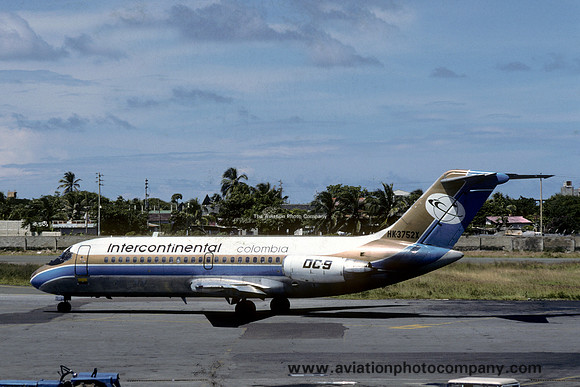 Intercontinental Colombia Douglas DC-9 HK3752X (1994)
