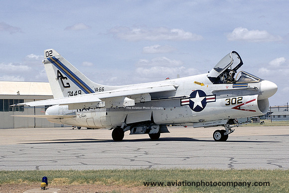 US Navy VA-66 LTV A-7E 157449/AG-302 (1972)