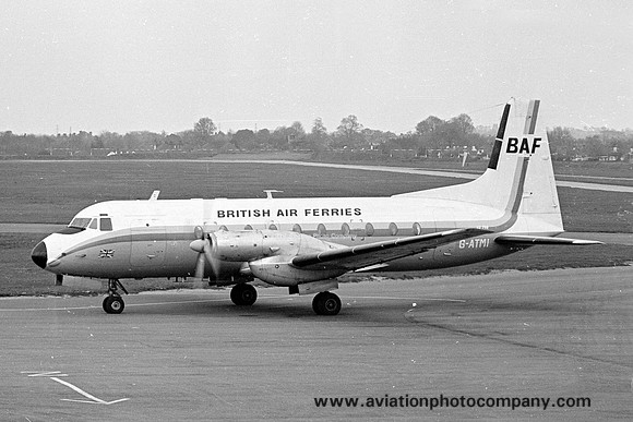 British Air Ferries Hawker Siddeley HS.748 G-ATMI (1971)