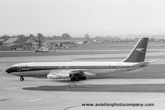 BOAC British Airways Boeing 707-400 G-APFL