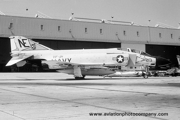 US Navy VF-21 McDonnell F-4J Phantom 158365/NE-213