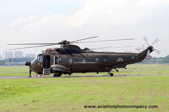 Malaysian Air Force 10 Skn Sikorsky S-61A M23-36 at Sungai Besi (2011)
