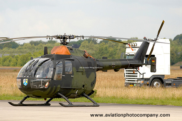 German Army HFVAS100 Bolkow Bo105P 86+34 (2009)